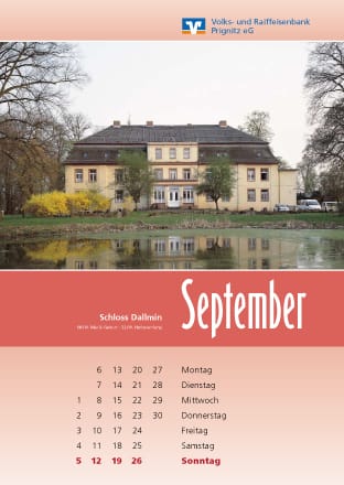 Kalenderblatt September